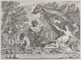 Giacinto Gimignani, Garden of Venus with Bacchus Squeezing Grapes