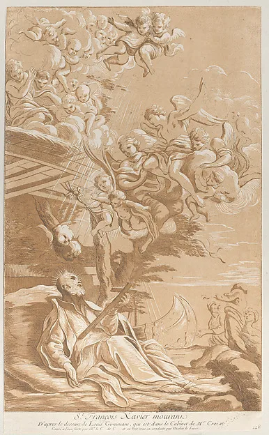 Giacinto Gimignani, Death of Saint Francis Xavier