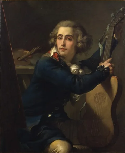 Mauro Gandolfi, Self-portrait
