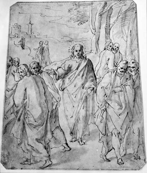 Cesare Nebbia, Christ Sends Out the Disciples Two by Two