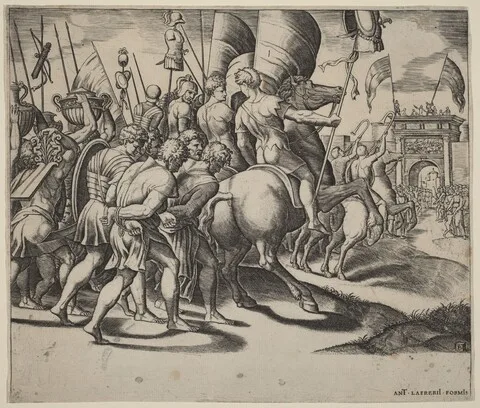 Antonio Lafreri, The Triumph of Scipio