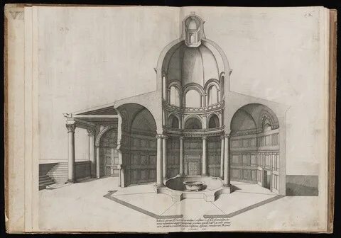 Antonio Lafreri, Balnei Laterani [The Lateran Baptistry]