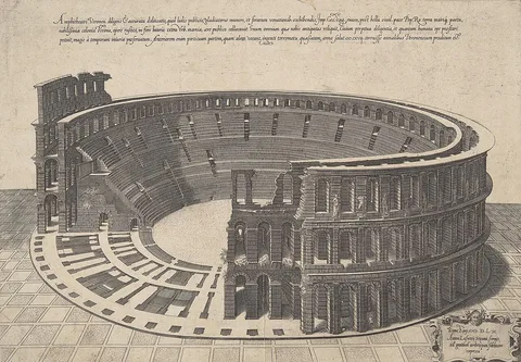 Antonio Lafreri, Amphitheatri Veronen Diligens et Accurata Delineatio
