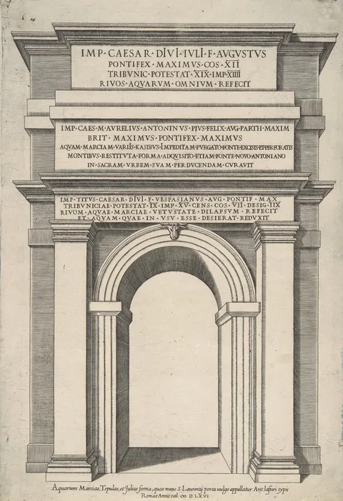 Antonio Lafreri, Speculum Romanae Magnificentiae