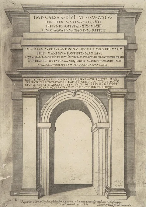 Antonio Lafreri, Speculum Romanae Magnificentiae
