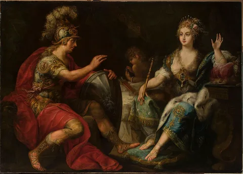 Lorenzo Pasinelli, Aeneas and Dido.
