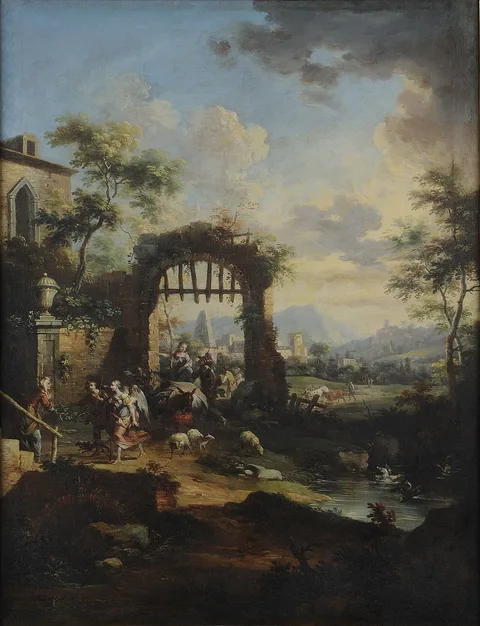 Vittorio Amedeo Cignaroli, Tobias and the Angel
