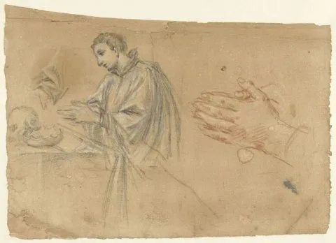Giuseppe Antonio Pianca, De heilige Aloysius van Gonzaga in gebed