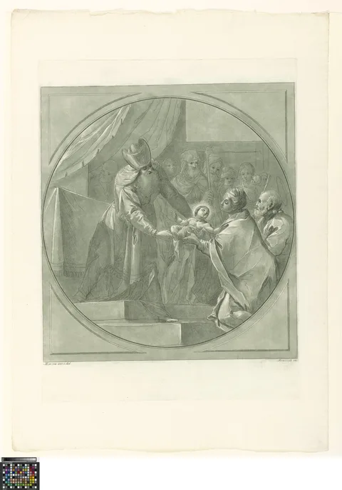 Andrea Scacciati II, The presentation in the temple