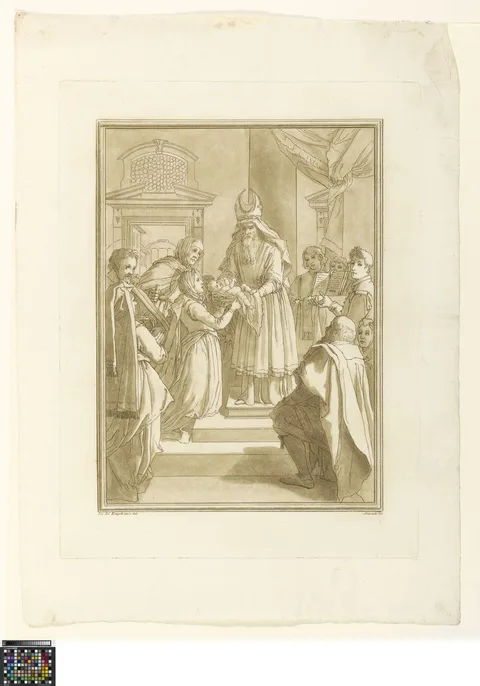 Andrea Scacciati II, The presentation in the temple