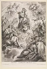 Cornelis Schut, Coronation of the Virgin by the Child Adored by Saints