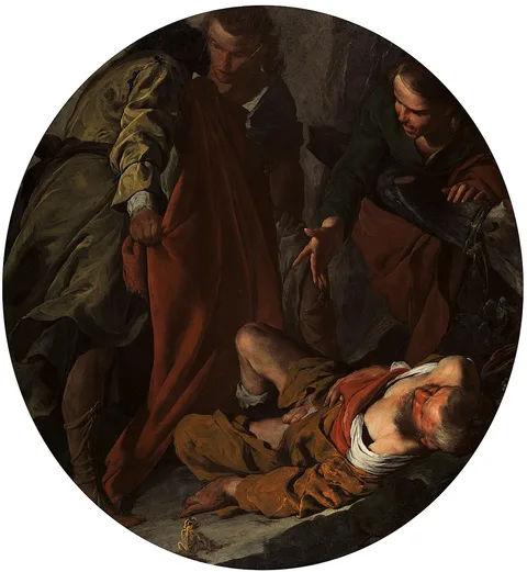 Bernardo Cavallino, The Drunkenness of Noah