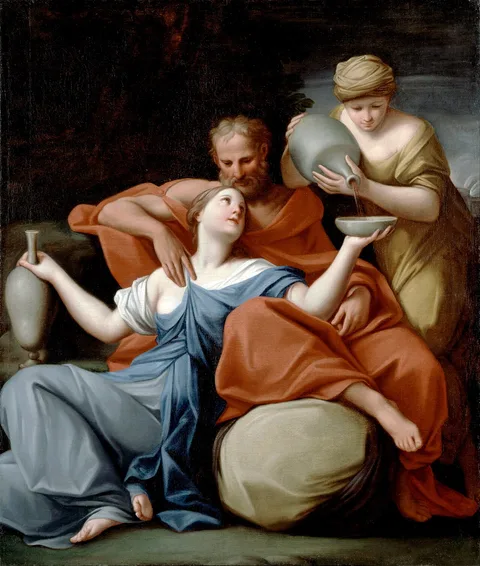 Marcantonio Franceschini, Lot and his Daughters