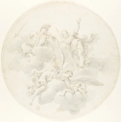 Marcantonio Franceschini, The Chastisement of Cupid by Jealousy in the Presence of Diana and Mars