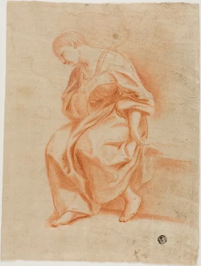 Marcantonio Franceschini, Seated Woman in Profile