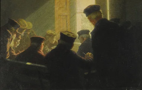 Angelo Morbelli, An interesting match