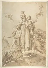Giuseppe Cades, The Virgin Immaculate with the Christ Child