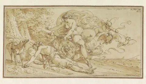 Giuseppe Cades, Venus Lamenting the Death of Adonis