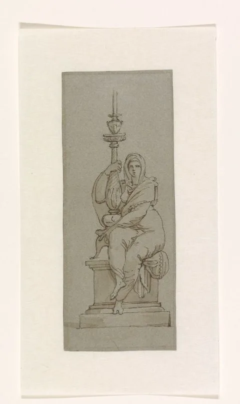 Giuseppe Cades, Two designs for candlesticks