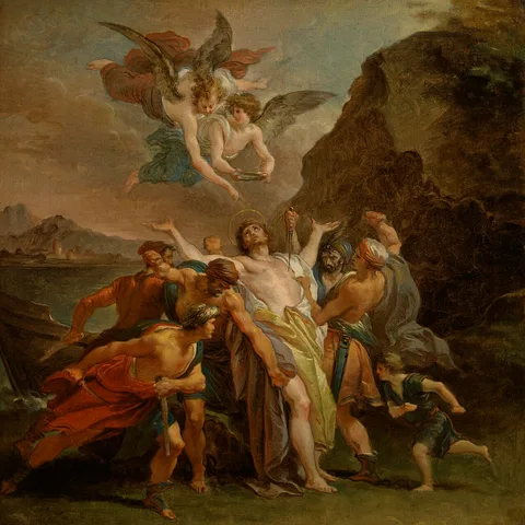 Giuseppe Cades, The Martyrdom of the Blessed Signoretto Alliata
