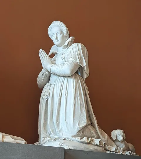 Barthélemy Prieur, sculpture of Marie of Barbançon-Cani