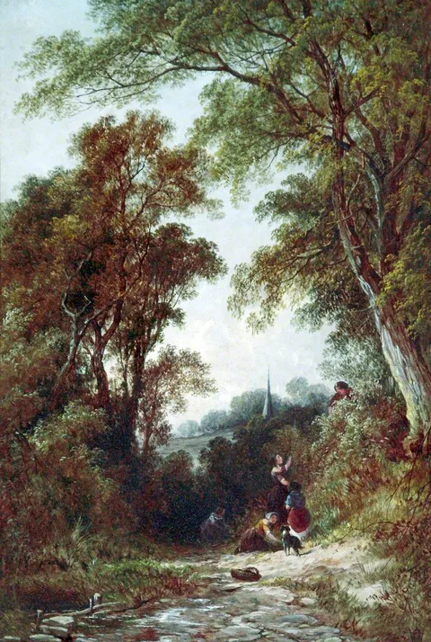 George Augustus Williams, Lane near Beckenham, Kent