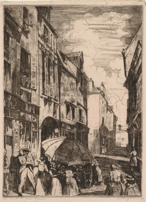 Paul Travis, Rue Grande, Le Mans, France