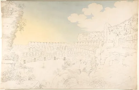 Franz Kaisermann, Inner view of the Colosseum