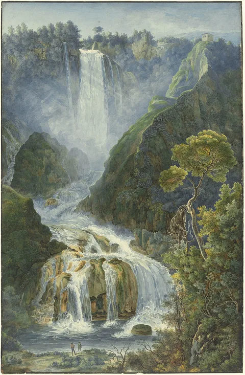 Franz Kaisermann, The Grand Waterfalls at Terni