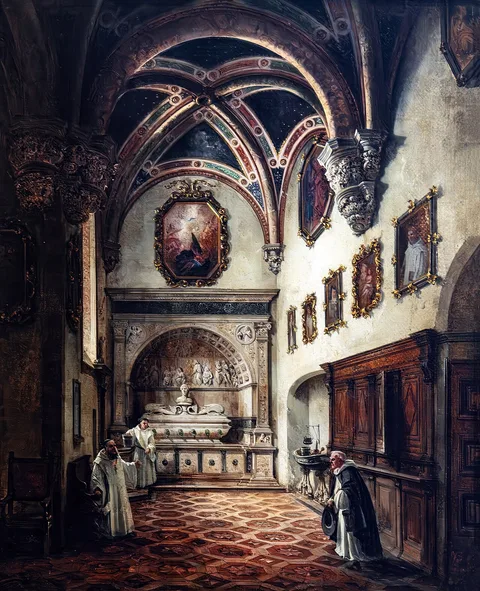 Federico Moja, Interior of the Charterhouse of Pavia