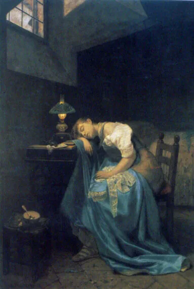 Angelo Trezzini, A Tired Seamstress