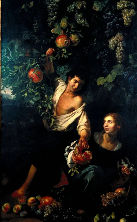 Michelangelo Cerquozzi, Harvest of Pomegranates