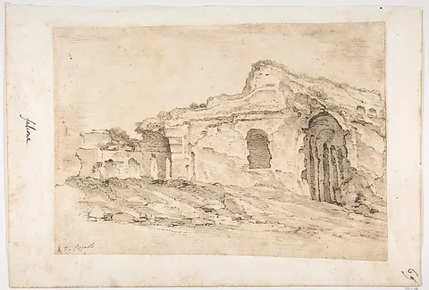 Aniello Falcone, Ruins of the Roman Arena at Pozzuoli
