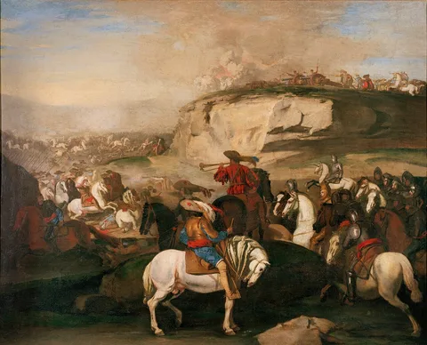 Aniello Falcone, Battle Scene
