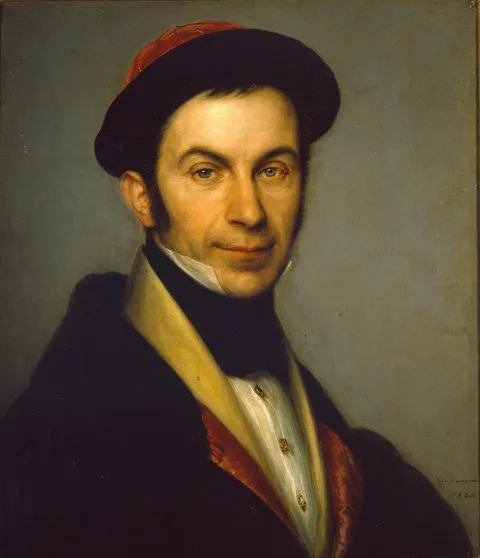 Giovanni Carnovali, Portrait of Count Guglielmo Lochis