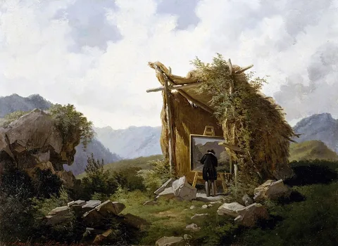 Carlo Ademollo, Artists in countryside