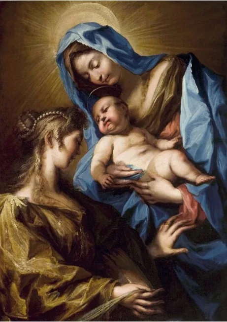 Alessandro Gherardini, Mystic marriage of Saint Catherine of Alexandria