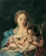 Ignazio Stern, Mary with the Child and St John the Baptist
