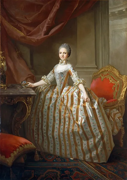 Laurent Pêcheux, Maria Luisa of Parma (1751–1819), Later Queen of Spain