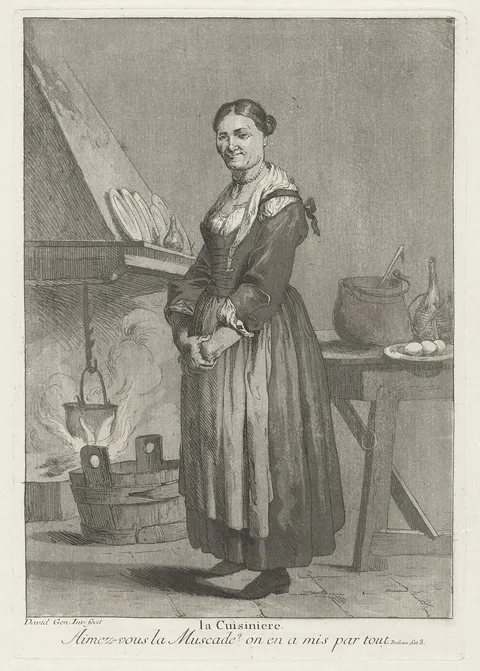 Giovanni David, La Cuisiniere (The Cook)