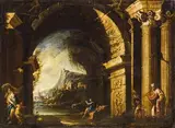 Ascanio Luciano, The expulsion of Hagar and Ishmael