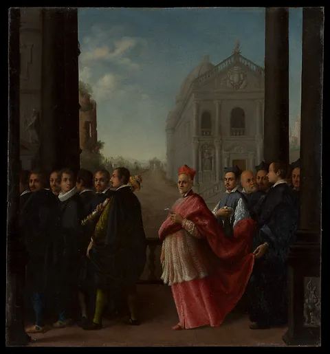 Ottavio Leoni, A Cardinal's Procession