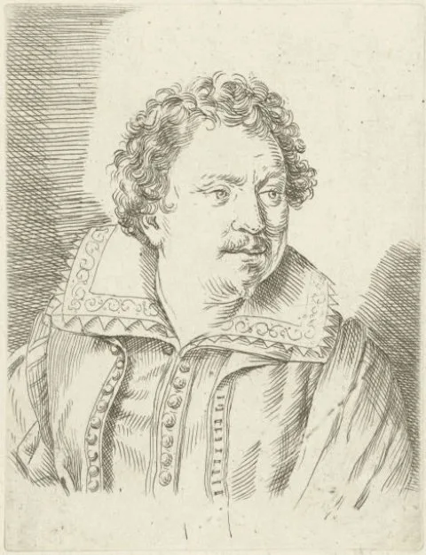 Ottavio Leoni, Portret van een man van middelbare leeftijd