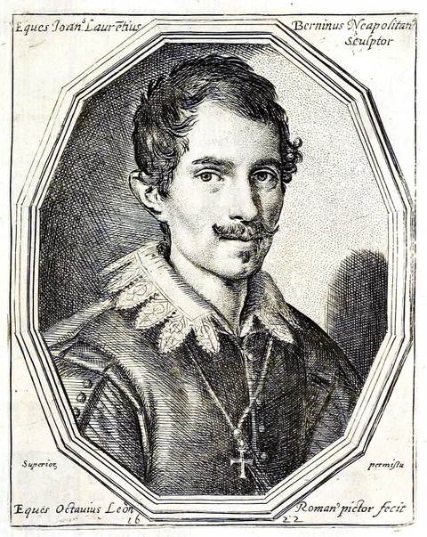 Ottavio Leoni, Portrait of Gianlorenzo Bernini