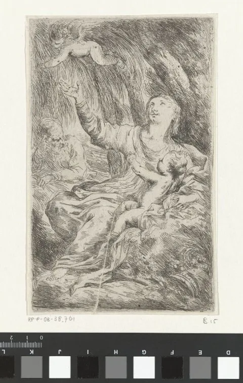 Bartolomeo Biscaino, Rest on the Flight into Egypt