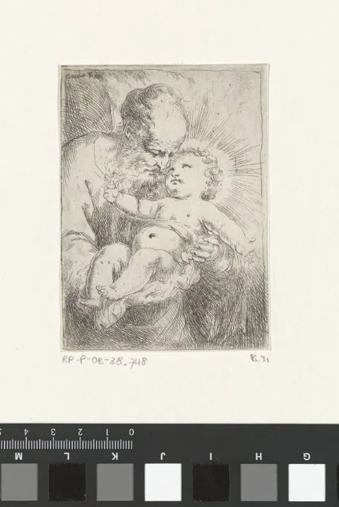 Bartolomeo Biscaino, Jozef met het Christuskind in zijn armen