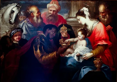 Bartolomeo Biscaino, Adoration of the Magi