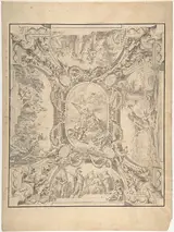 Fedele Fischetti, Design for a Ceiling: Jason and the Golden Fleece