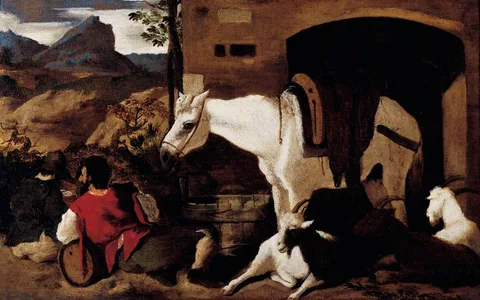 Antonio Travi, Horse and Horseman Resting