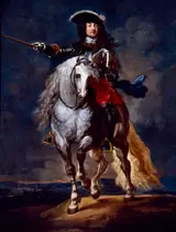 Ilario Spolverini, Portrait of Antonio Farnese, Duke of Parma on horseback